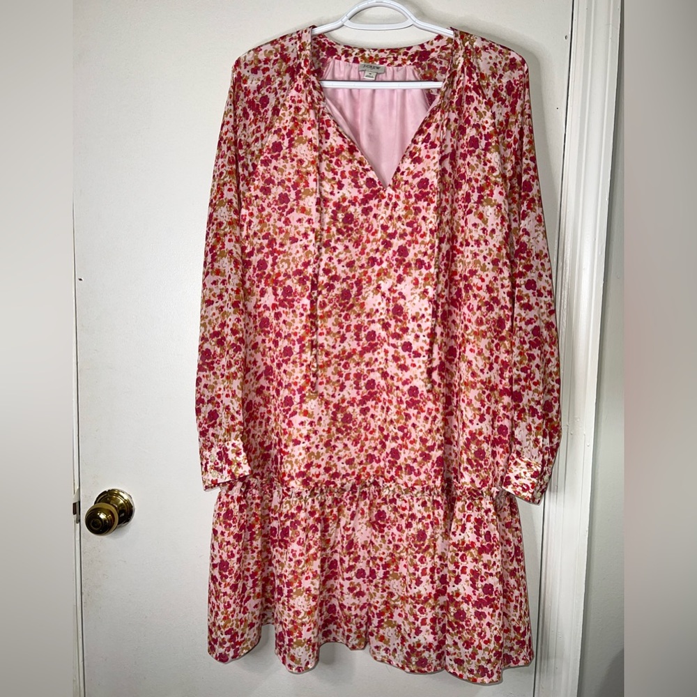 J Crew Long sleeve Dress